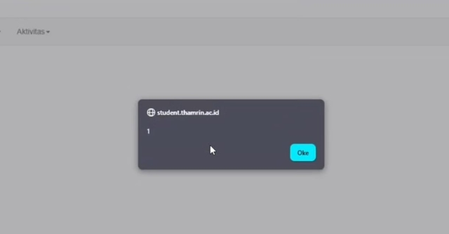 Mengamankan Data Mahasiswa: Analisis Celah Stored XSS pada Portal Student UMHT