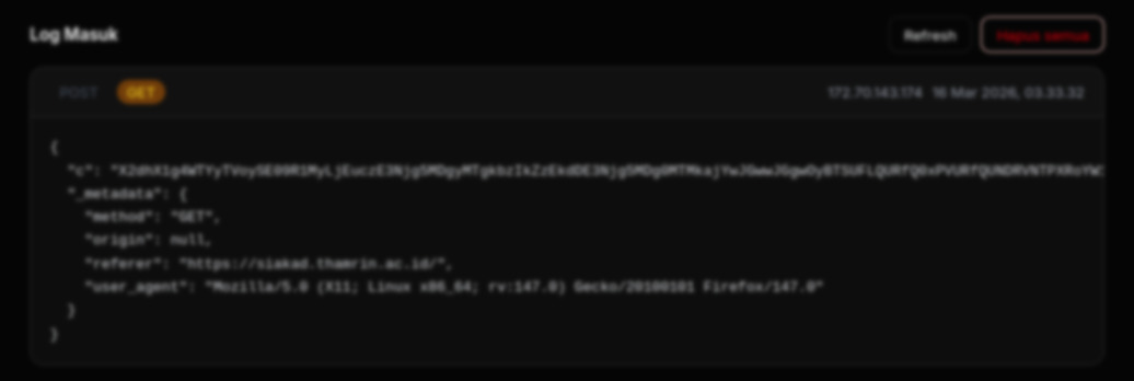 Dari Reflected XSS ke Account Takeover: Eksfiltrasi Cookie Secara Real-Time di siakad.thamrin.ac.id